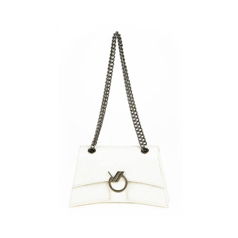 Verde Γυναικεία Τσάντα Ώμου 16-7425 Εκρού